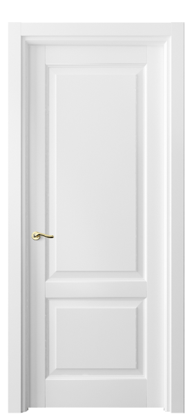 Дверь межкомнатная 0741 ББЛ. Цвет Бук белоснежный. Материал Массив бука эмаль. Коллекция Лигнум. Картинка.