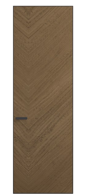 Дверь межкомнатная 0201 ЭВКМФ Эвкалипт кофейный матовый фризе. Цвет Эвкалипт кофейный матовый фризе. Материал Шпон эвкалипта Naturwood. Коллекция Рифт. Картинка.