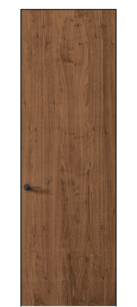 Дверь межкомнатная 0010 АКП ОУММ Орех умбра матовый. Цвет Орех умбра матовый. Материал Шпон Naturwood. Коллекция Планум Про. Картинка.